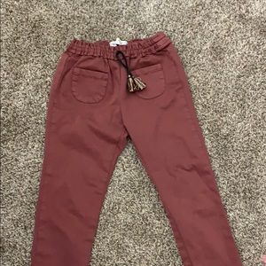 Brand new Zara chino pants with tassels
